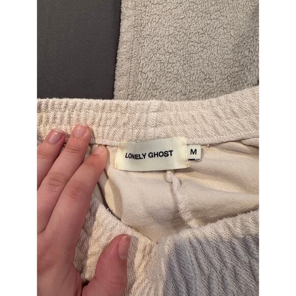 Lonely Ghost Aligned Stars Heavyweight Joggers Sweatpants Medium - Picture 4 of 4